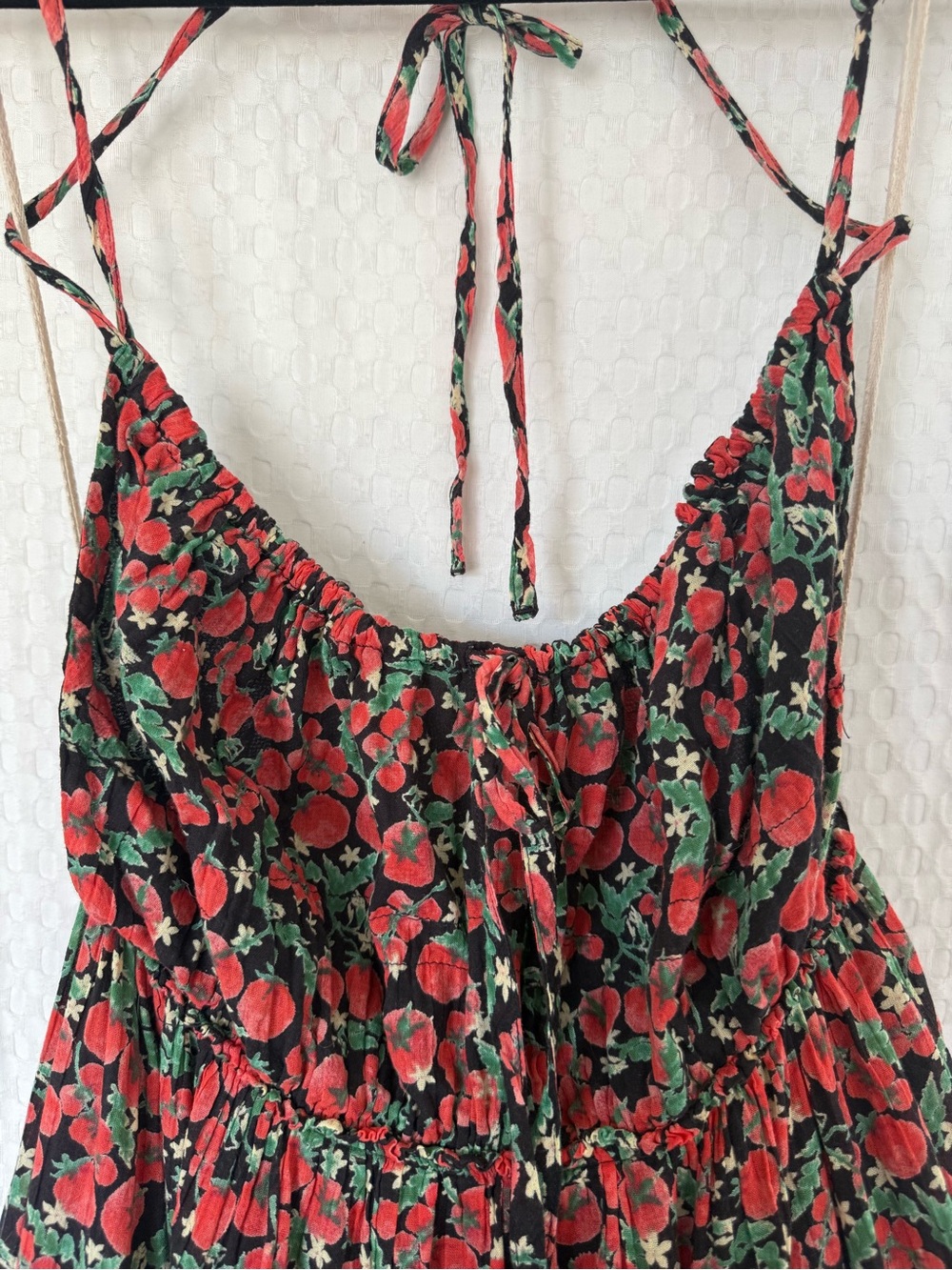 Free People Taking Sides Sheer Printed Mini Dress Roma Combo S - Picture 3 of 9